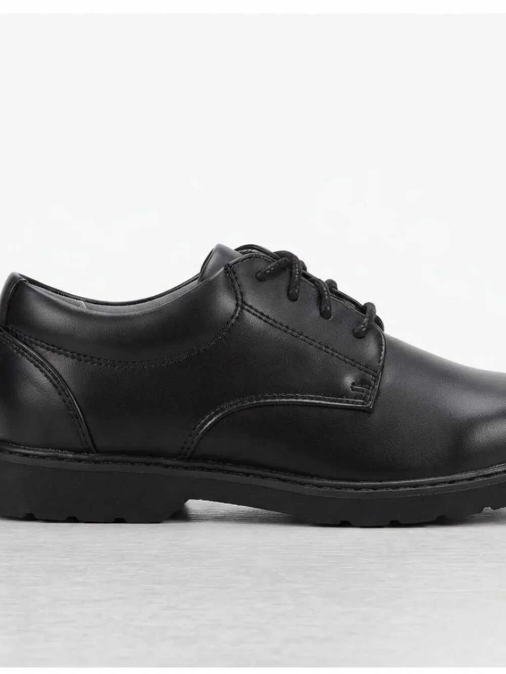 School Issue Scholar 5200 Uniform Shoe (Toddler/Little Kid/Big Kid)Black Leather